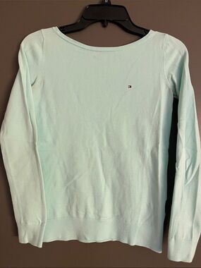 Tommy Hilfiger Mint Green  Sweater